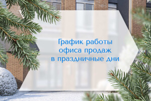 График работы в новогодние праздники